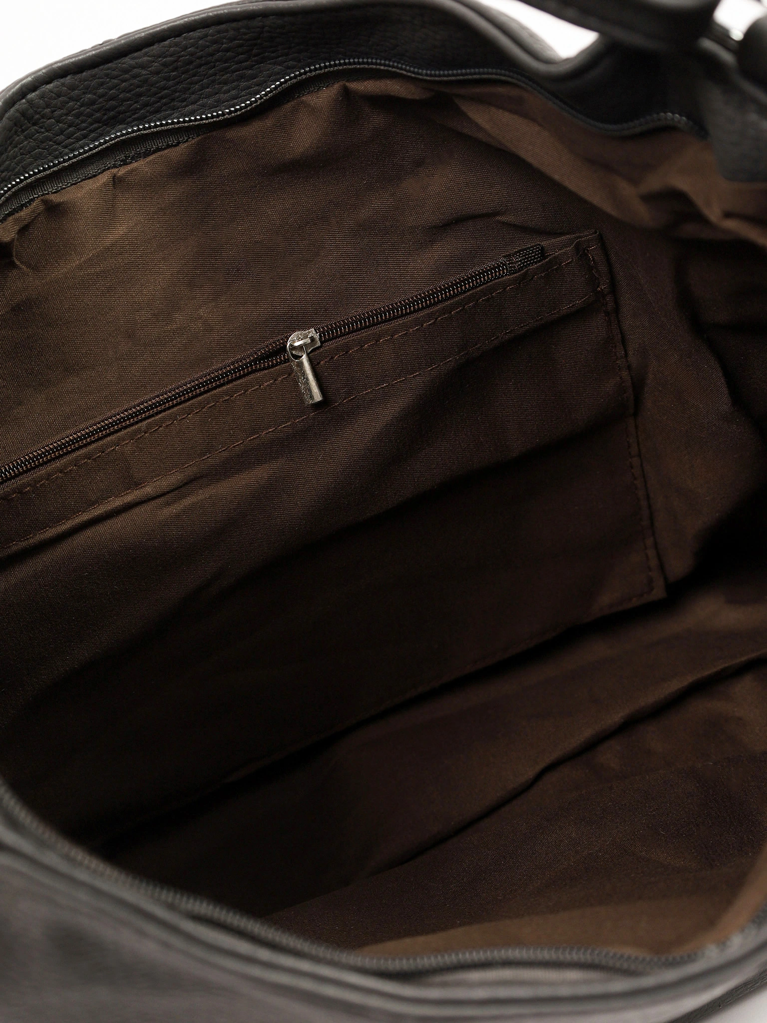 Сумка-шоппер  с боковыми карманами и декоративными пуллерами в ассортименте